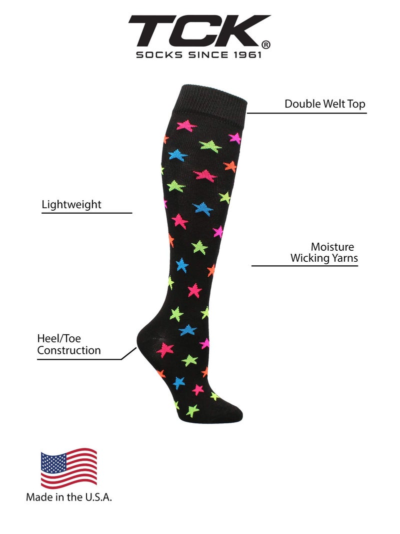 TCK Krazisox Multi-Color Stars (Black, Medium) - Image 3